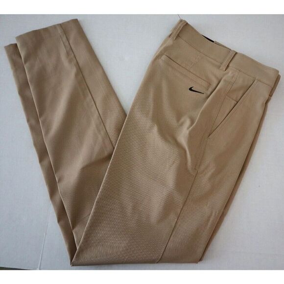 Nike FD5622-200 Men's Sz 32x34 Tan Slim Fit Ankle Length Chino Golf Pants - Picture 6 of 7